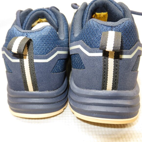 Skechers Malad II 200127 Composite Toe Work Shoes ASTM Navy/Tan Men\'s 7.5 NWT main image 8